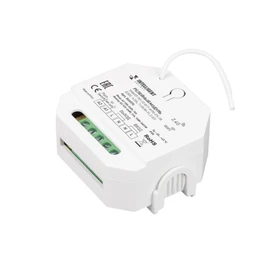 Фото #1 товара INTELLIGENT ARLIGHT Релейный модуль SMART-701-72-WTI-WTO-PS-IN  (230V, 1x15A, TUYA Wi-Fi, 2.4G) (IARL, IP20 Пластик, 5 лет)