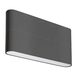 Фото #1 товара Светильник настенный SP-FLAT-S175x90-2x5W Day4000-MIX (Черный, 75 deg, 230V) (Arlight, IP65 Металл, 3 года)