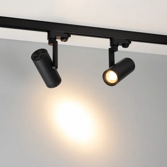 Фото #5 товара Светильник LGD-URANUS-4TR-R65-10W Warm3500-MIX (BK, 20-50 deg, side holder, 230V) (Arlight, IP20 Металл, 5 лет)