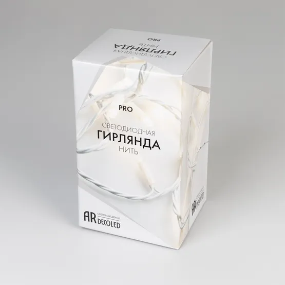Фото #6 товара Светодиодная гирлянда ARD-STRING-PRO-10000-WHITE-100LED-STD WARM (230V, 7W) (Ardecoled, IP65)