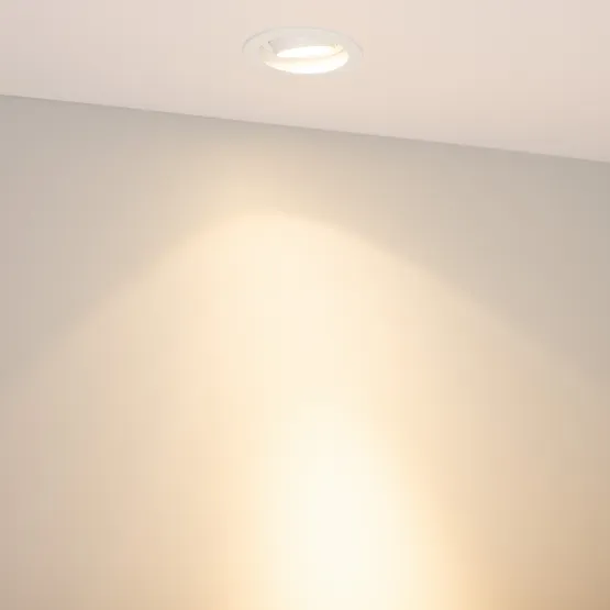 Фото #5 товара Светильник MS-VORTEX-BUILT-R90-12W Warm3000 (WH-WH, 20 deg, 230V) (Arlight, IP20 Металл, 5 лет)