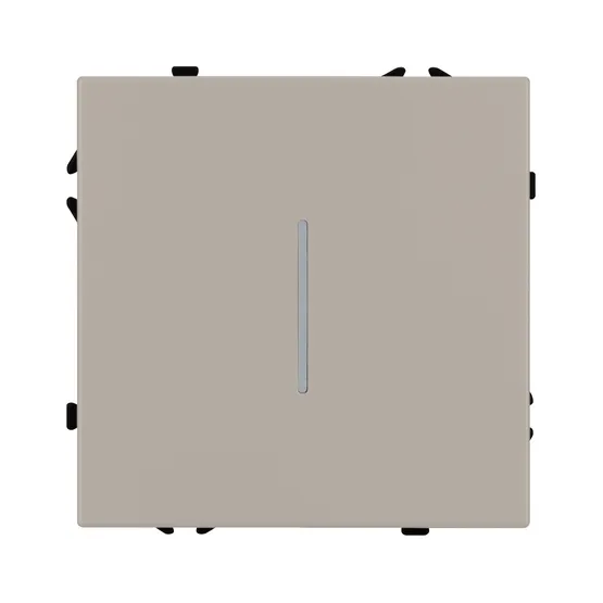 Фото #2 товара Механизм выключателя одноклавишный непроходной LED SWT-NOBE-MK01-SFPL-L-CA (230V, 10A) (Arlight, -)