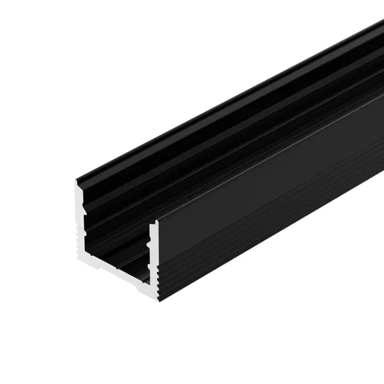 Фото #2 товара Профиль SL-SLIM-H13M-2000 BLACK (BY) (Arlight, Алюминий)