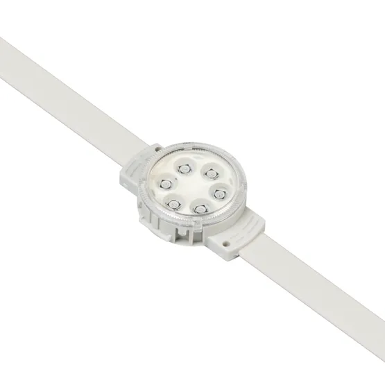Фото #2 товара Модуль управляемый DMX-H6-D40 24V RGB (1.4W, IP67, 120 deg) (Arlight, Пластик, 3 года)