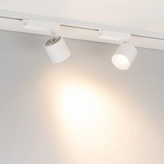 Фото #2 товара Светильник LGD-DYKE-2TR-R75-16W Warm3000 (WH, 50 deg, 230V) (Arlight, IP20 Металл, 5 лет)