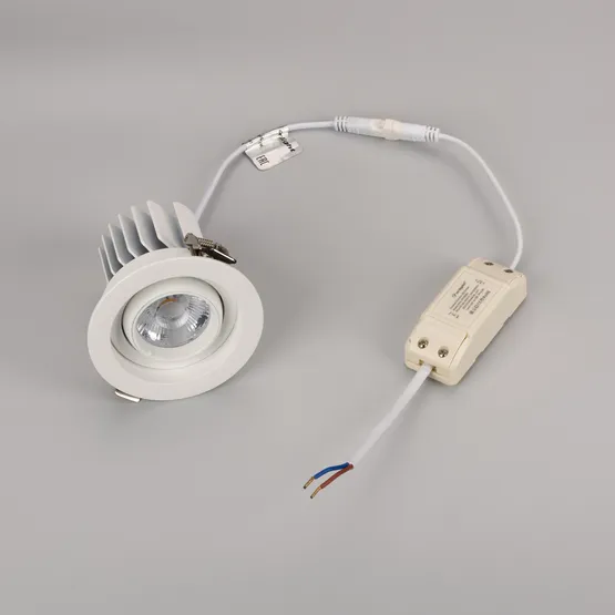 Фото #3 товара Светильник MS-VORTEX-BUILT-R90-12W Warm3000 (WH-WH, 20 deg, 230V) (Arlight, IP20 Металл, 5 лет)