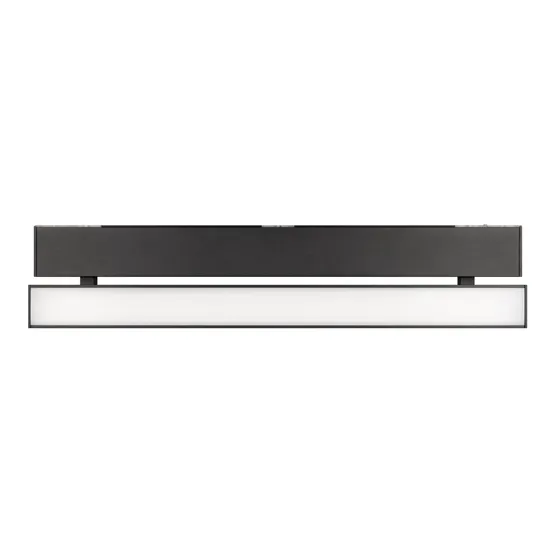 Фото #2 товара Светильник MAG-FLAT-FOLD-45-S405-12W Day4000 (BK, 100 deg, 24V) (Arlight, IP20 Металл, 5 лет)