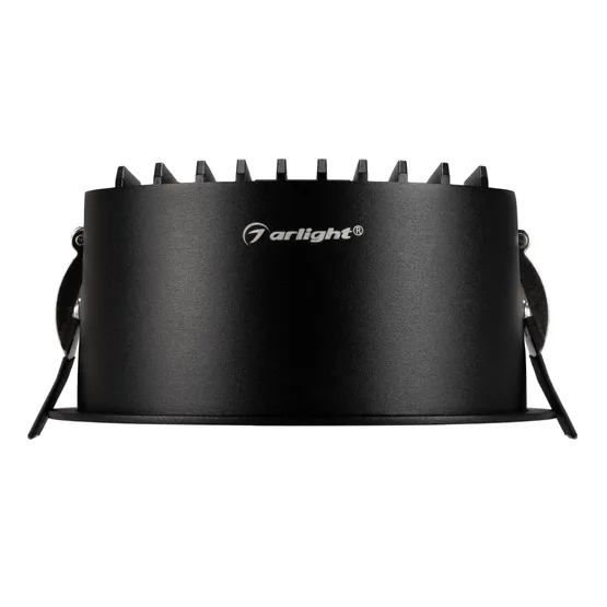 Фото #5 товара Светильник MS-DROP-BUILT-R137-24W Day4000 (BK, 90 deg, 230V) (Arlight, IP54 Металл, 5 лет)