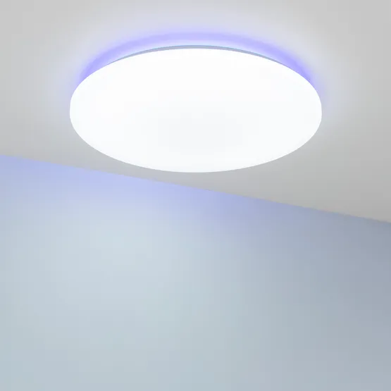 Фото #5 товара Светильник SP-FAVOR-R600-50W Day4000-MIX-RGB (WH, 100 deg, 230V, Tuya Zigbee) (Arlight, IP54 Пластик, 3 года)