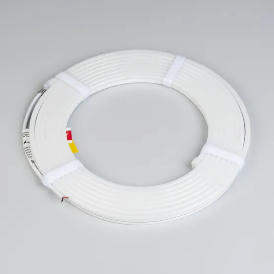 Фото #3 товара Светодиодная лента герметичная HALO-SIDE-A168-6x13mm 24V Yellow (10 W/m, IP67, 2835, 5m) (Arlight, Силикон)