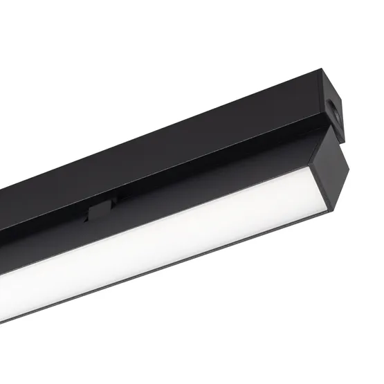 Фото #1 товара Светильник MAG-FLAT-FOLD-25-S1004-30W Warm3000 (BK, 100 deg, 24V) (Arlight, IP20 Металл, 5 лет)