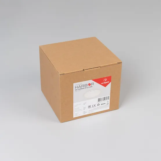 Фото #6 товара Светильник MS-HARBOR-R123-20W Warm3000 (WH, 36 deg, 230V) (Arlight, IP20 Металл, 5 лет)