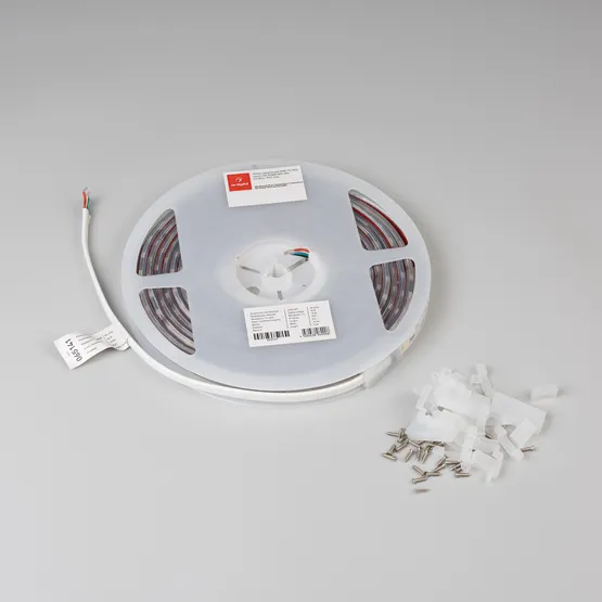 Фото #3 товара Светодиодная лента герметичная DMX-PS-B60-14mm 24V RGBW-MIX-PX6 (15 W/m, IP67, 5m) (Arlight, -)