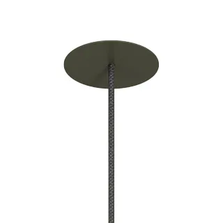 Фото #1 товара Вывод провода питания для натяжного потолка SPX-CAP-STRETCH-R64-C4 (RAL7009) (Arlight, Металл)