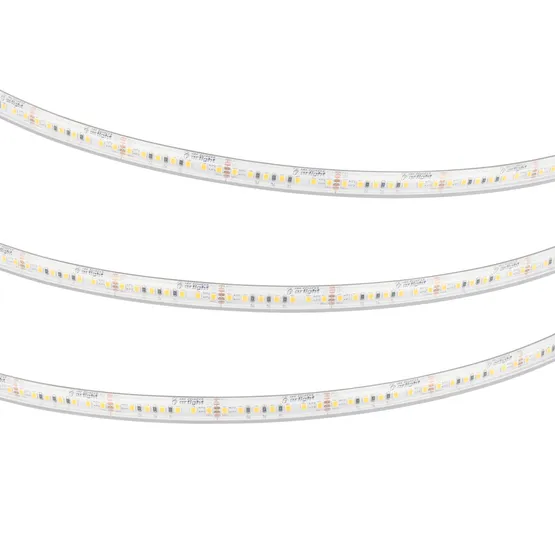 Фото #2 товара Светодиодная лента герметичная RTW-PS-A140-12mm 24V Warm2400 (4-18 W/m, IP67, 5m) (Arlight, CRI>90)