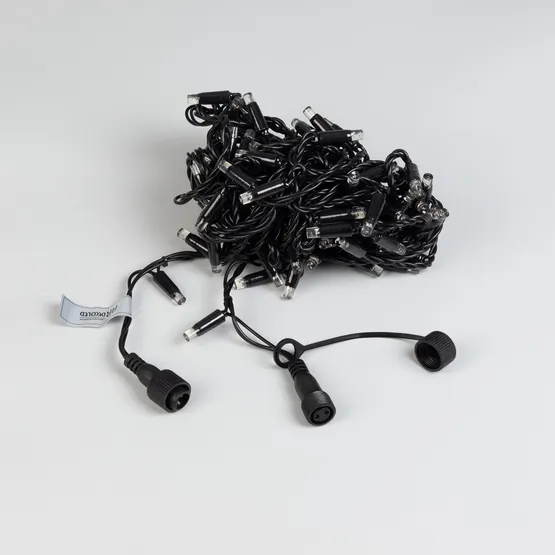 Фото #2 товара Светодиодная гирлянда ARD-STRING-CLASSIC-10000-BLACK-100LED-STD WARM (230V, 7W) (Ardecoled, IP65)