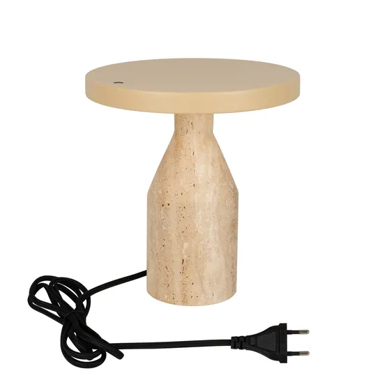 Фото #4 товара Светильник SP-CROOD-TAB-R22.5x24-7W Warm3200-MIX (BG-BG, 140 deg, 230V) (Arlight, IP20, Травертин, 5 лет)