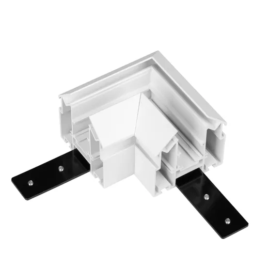 Фото товара Коннектор угловой MAG-ORIENT-CON-2653-STR-G-L90 (WH) (Arlight, IP20 Металл, 3 года)