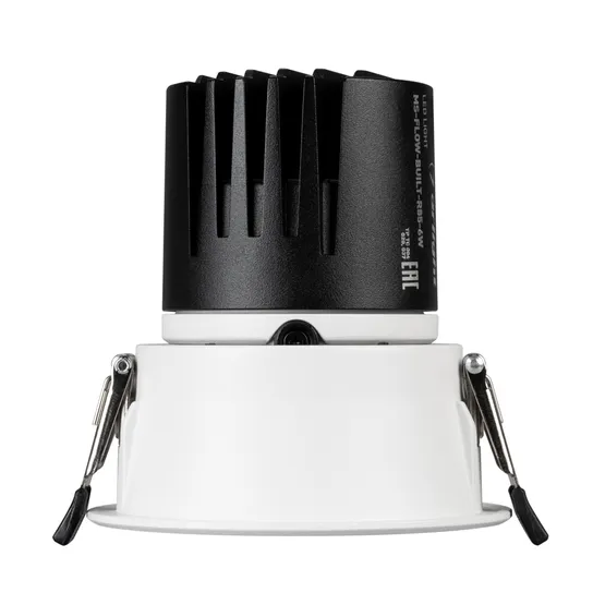 Фото #4 товара Светильник MS-FLOW-BUILT-R85-6W Day4000 (WH, 55 deg, 230V) (Arlight, IP20 Металл, 5 лет)