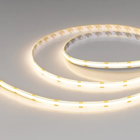 Фото #1 товара Светодиодная лента герметичная COB-SE-X544-8mm 24V Warm3000 (11 W/m, IP65, 5m) (Arlight, -)
