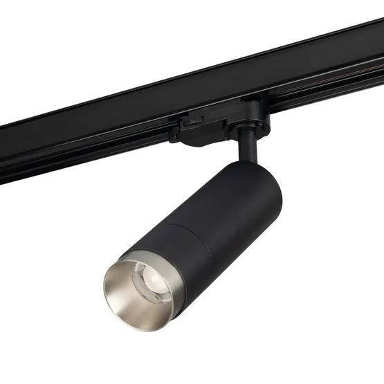 Фото #2 товара Светильник LGD-GESTIA-TRACK-4TR-R51-10W Warm3000 (BK-NI, 25-50 deg, 230V) (Arlight, IP20 Металл, 5 лет)
