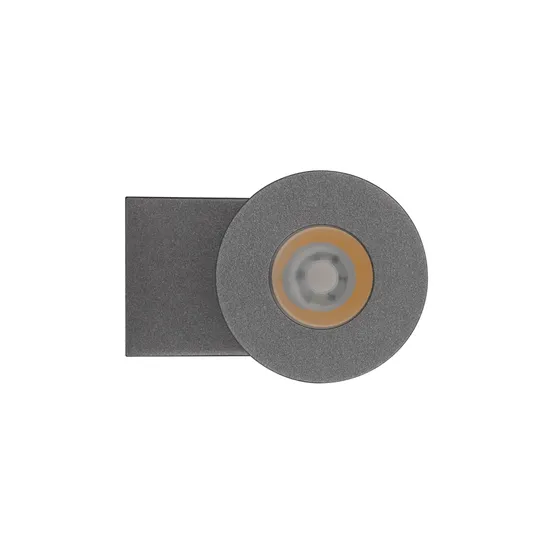 Фото #2 товара Светильник LGD-RAY-WALL-TWIN-R65-2x12W Warm3000 (GR, 6 deg, 230V) (Arlight, IP65 Металл, 3 года)