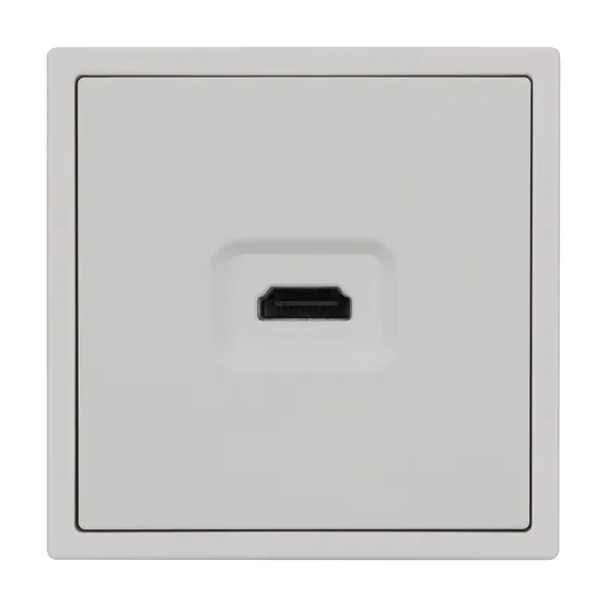 Фото #4 товара Механизм HDMI розетки SCT-NOBE-MHD1-SFPL-IS (Arlight, Никель)