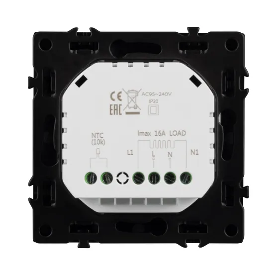 Фото #3 товара Терморегулятор SWT-NOBE-MTE-SFPL-WH (электрический тёплый пол) (Arlight, Белый кварц)