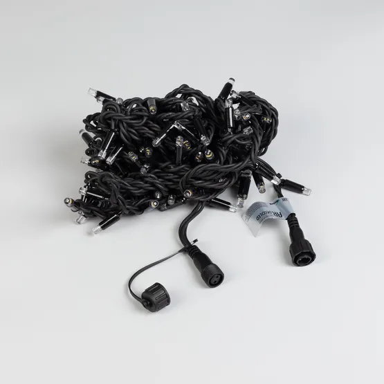 Фото #2 товара Светодиодная гирлянда ARD-STRING-PRO-10000-BLACK-100LED-FLASH WHITE (230V, 7W) (Ardecoled, IP65)