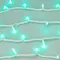 Минифото #4 товара Светодиодная гирлянда ARD-STRING-PRO-10000-WHITE-95LED-MILK-LIVE RGBW-DMX (24V, 10W) (Ardecoled, IP65)