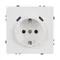 Минифото #3 товара Механизм розетки с USB зарядкой SCT-NOBE-MUCC-SFPL-WH (230V, 16A) (Arlight, -)