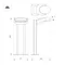 Минифото #6 товара Светильник LGD-EYE-BOLL-H500-6W Warm3000 (GR, 117 deg, 230V) (Arlight, IP54 Металл, 3 года)
