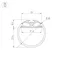 Минифото #3 товара Профиль ROUND-D30-2000 ANOD (Arlight, Алюминий)