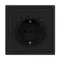 Минифото #2 товара Механизм розетки с USB зарядкой SCT-NOBE-MUCC-SFPL-BK (230V, 16A) (Arlight, -)