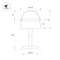 Минифото #4 товара Светильник настольный SP-TRAFO-1.5W Warm2700 (Красный, 120 deg, 5V) (Arlight, IP54 Пластик, 2 года)