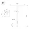 Минифото #2 товара Опора OXOR-STER-T-2000x100x100-L4000-50W Warm3000 (BK, 230V) IP65 (Arlight, -)
