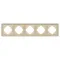 Минифото #3 товара Рамка алюминиевая FRM-AKIRY-AL-5-GD (Arlight, -)