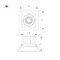 Минифото #3 товара Светильник MS-VORTEX-BUILT-S90x90-12W Day4000 (WH-WH, 40 deg, 230V) (Arlight, IP20 Металл, 5 лет)
