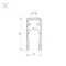 Минифото #3 товара Профиль ALU-HANDRAIL-2000 FOR GLASS 17.5 (Arlight, Алюминий)