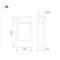 Минифото #4 товара Светильник LGD-PATH-FRAME-ROTARY-H650-6W Warm3000 (GR, 111 deg, 230V) (Arlight, IP65 Металл, 3 года)