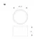 Минифото #7 товара Светильник SP-BISCOTTO-R120-12W Warm3300-MIX (BK, 80 deg, 230V) (Arlight, IP54 Металл, 5 лет)