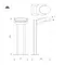 Минифото #6 товара Светильник LGD-EYE-BOLL-H900-6W Warm3000 (GR, 117 deg, 230V) (Arlight, IP54 Металл, 3 года)