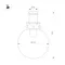 Минифото #4 товара Светильник ART-APRIORI-ZORB-С-R110-5W Warm3000 (GD, 85 deg, 48V) (Arlight, IP20 Металл, 3 года)