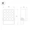 Минифото #4 товара Светильник ALT-BLOCK-S220x220-50W Warm3000 (GR, 36 deg, 230V) (Arlight, IP66 Металл, 3 года)