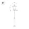 Минифото #2 товара Светильник OXOR-GRADUA-LUZ-O-460x750-35W Day4000 (BK, 120 deg, 230V) IP65 (Arlight, -)