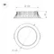 Минифото #6 товара Светодиодный светильник LTD-145WH-FROST-16W Day White 110deg (Arlight, IP44 Металл, 3 года)