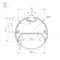 Минифото #3 товара Профиль с экраном SL-ROUND-D40-2500 ANOD+OPAL (Arlight, Алюминий)